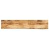 VidaXL Tabletop 180x20x2.5 Cm Live Edge Solid Mango Wood, Wooden Tabletop, Side Table Top, 370329