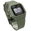 Pánské standardní digitální hodinky CASIO, vojenská zelená, zámořský model [Casio] W-217H-3AV [Položka]