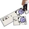 Cartoon Kitchen Floor Mat, Water-absorbing, Dirt-resistant and Non-slip Mat, Household Diatom Mud Floor Mat, Restaurant Bar Floor Mat, Diatom Mud
