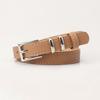 New Fashionable and Versatile Simple Pin Buckle Belt with Thin Jeans with Casual and High-end Women's Belt