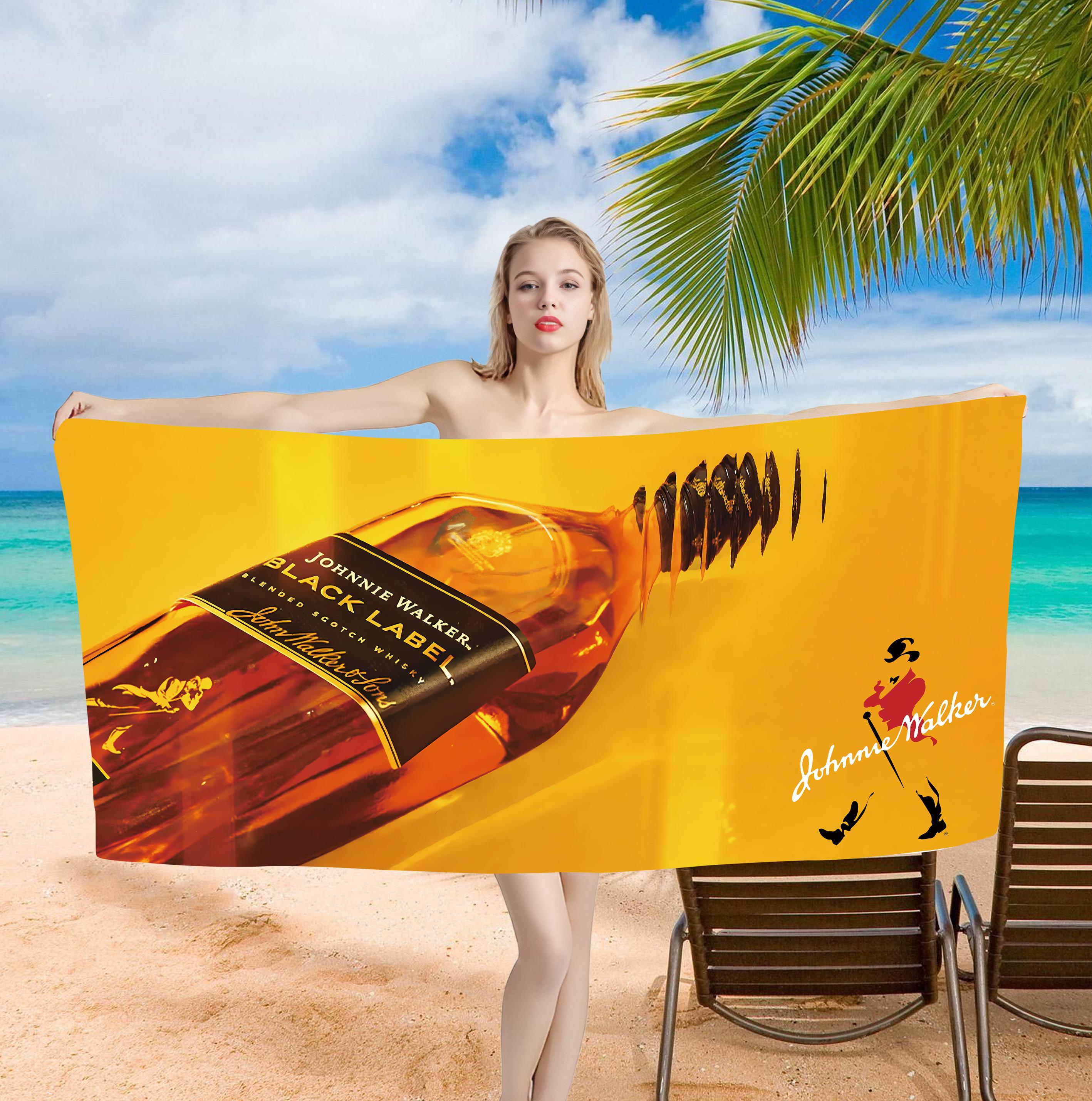 

Beach Towel J-JohnnieS-w-WalkerS Printed One Piece Anime Bath Towel 75x150cm Bathroom Shower Washcloth Home Decor W40*H60(CM)