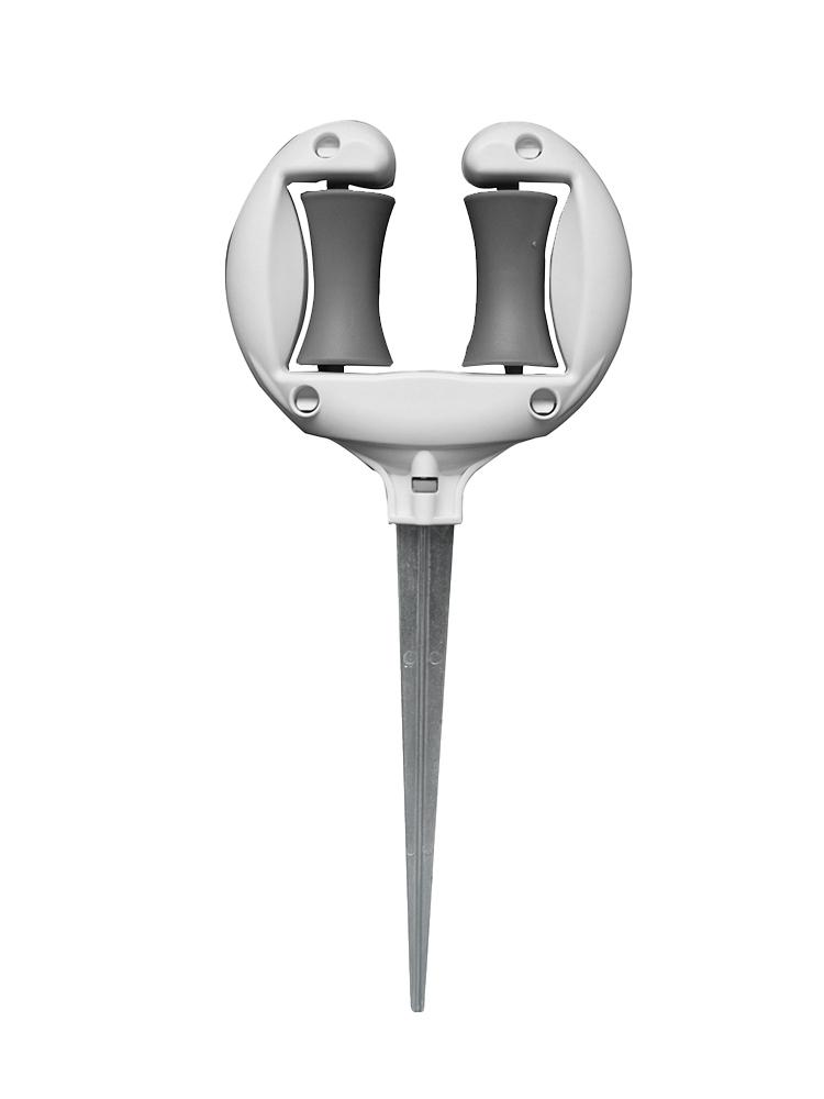 

Направляющая для садового шланга, металлический штифт, стойка для садовой водопроводной трубы, держатель для газона с верхним роликом, руководство по размещению садового шланга для полива