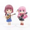 Bocchi 6pcs The Rock Doll Toy Model Decoration Caricature Cartoon Material Pvc