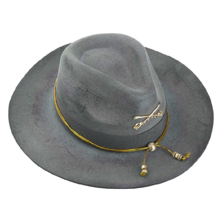 Wool Cowboy Hat Adult Costume Fedoras Hat Party Headwear Halloween Panamas Hat