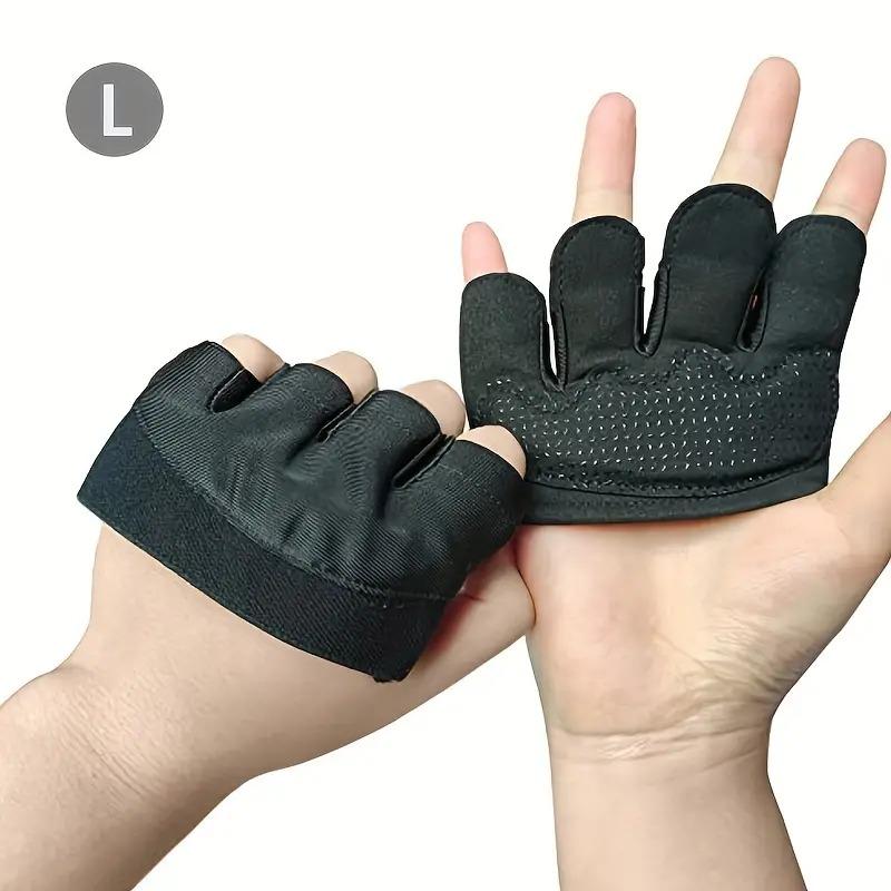 

1 Pair Sweat Absorption Non-slip Fingerless Gloves for Men - Ideal for Outdoor Sports, Shooting, Hunting, Airsoft, and Cycling M