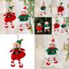 Weihnachtselfenpuppen-Ornament aus Stoffmaterial für Feiertagsbaumdekorationen