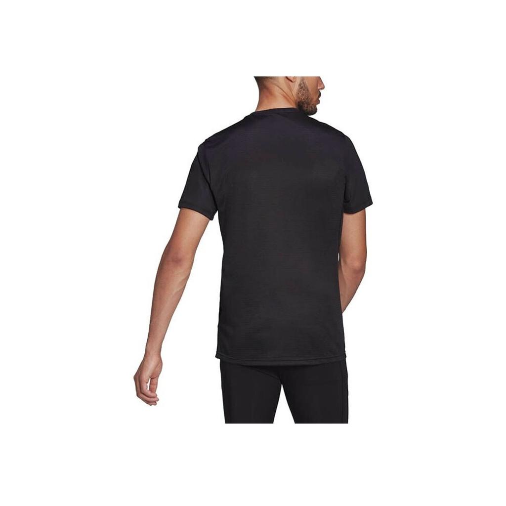 Adidas Own the Run Tee Black/Reflective Silver Men Streetwear H58591