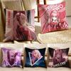 Z-Zero T-Two 002 Pillow Case Anti-dustmite Pillowcase Invisible Zipper Silky Sofa Cushion Cover