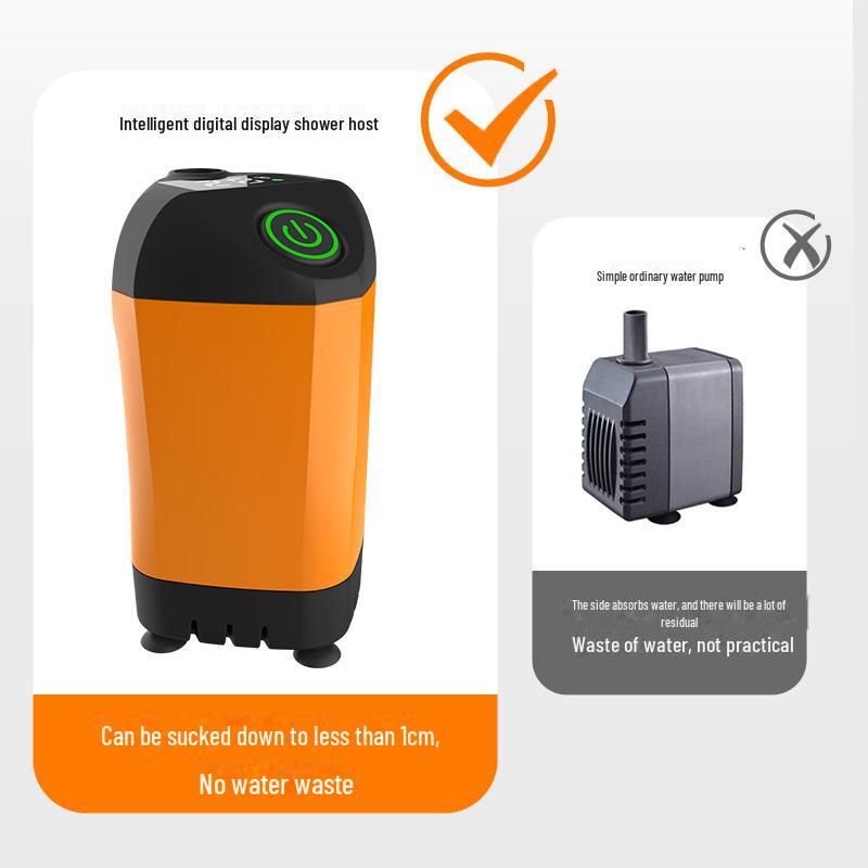 Portable Electric Shower for Outdoor Bathing, Construction Sites, Dormitories, and Rural Homes.