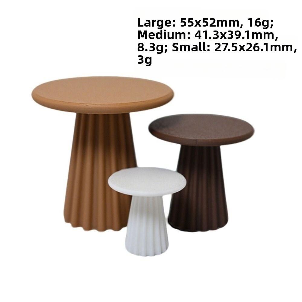 Multistyles Dollhouse Miniature Wood Desk Doll House Decoration Accessories