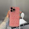 Red Leopard Silicone Clear Phone Case For iPhone 17 16 Pro Max 15 14 13 Mini 12 11 X XR XS 17 Air 16E 15 Plus Soft Clear Cover