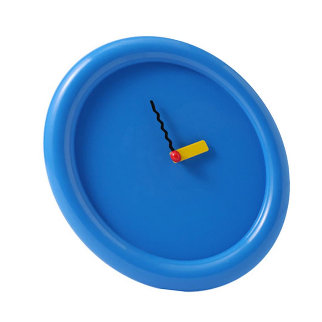 Decorative Bubble Clock with Creamy Aesthetic for Living Room Bedroom or Office Quiet Movement Wall Table Clock Decors