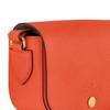 Longchamp Épure Le Pliage Series Snap Closure Adjustable Shoulder Strap Calfskin Saddle Bag Mini Women Shoulder Bag Orange 10165HYZ017