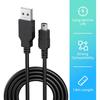 Amzpas 1.8M Charging Cable USB 2.0 Type A to Mini B Cable for PS3 Controller Charger, Mini USB Da...