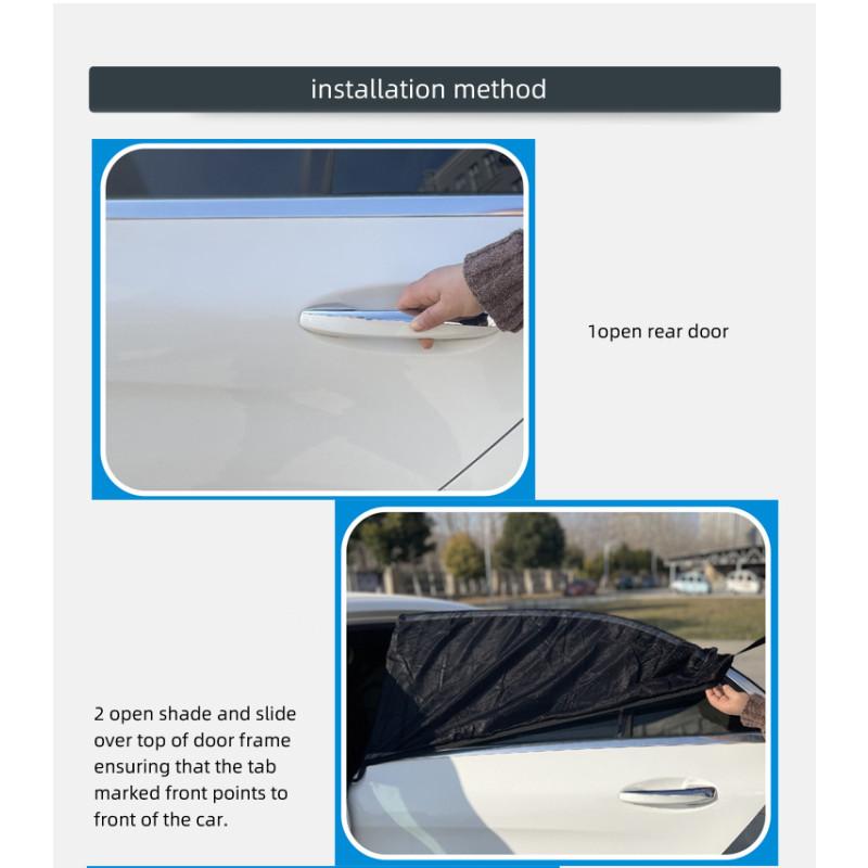 Автомобильные солнцезащитные шторы — фото 6