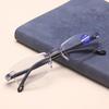 Anti Blue Light Reading Glasses for Middle Aged Elderly Men Women Fashion Anti Fatigue HD Wear Resistant Blocking Glasses