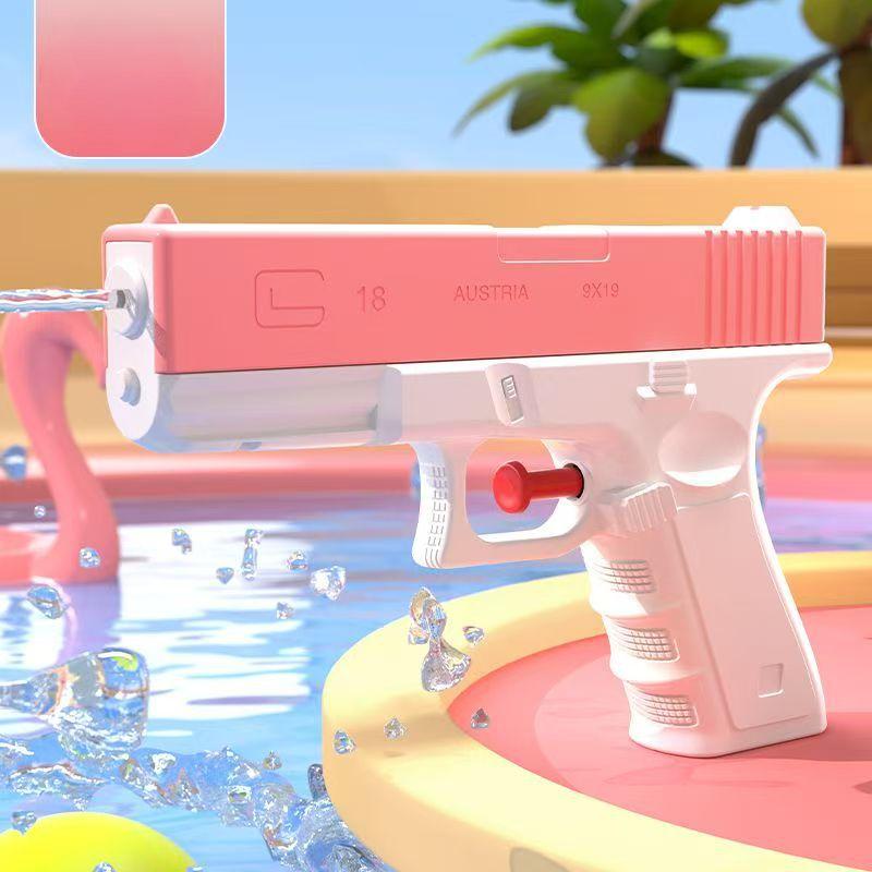 Glock Water Gun Children's Toy, Water Spray, Water Play, Large-capacity Press, Continuous Water Gun Children's Toy Gift