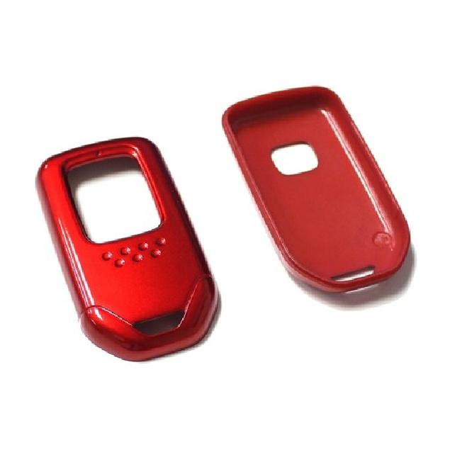 Glossy Red Remote Key Fob Shell For Honda Accord Crosstour CR-V HR-V FIT Odyssey