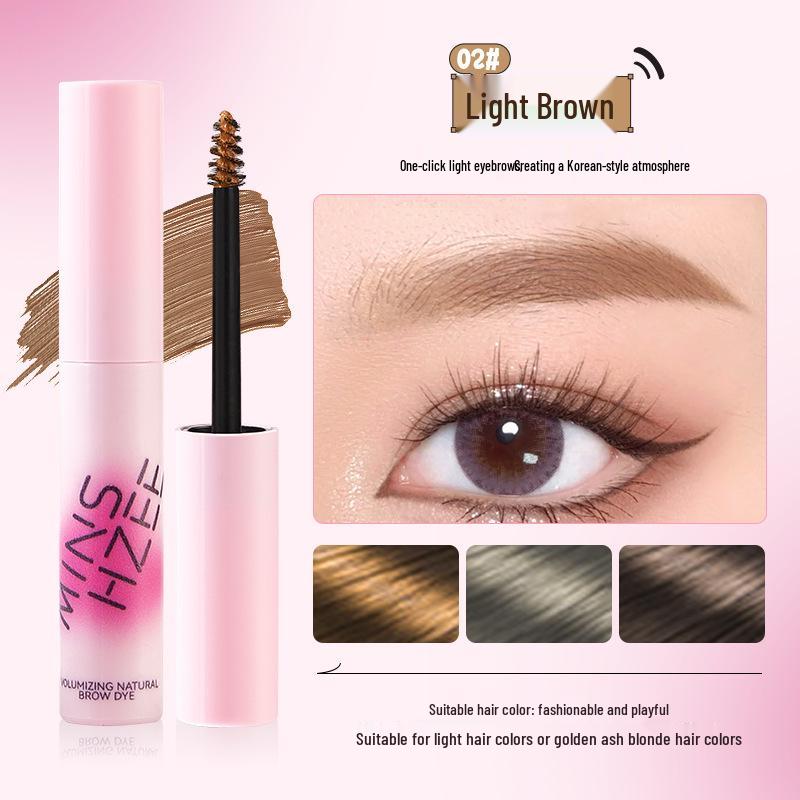 

Mingxi Zhi Стойкая краска для бровей: Стойкий, Не выцветающий, Натуральный вид для выразительных, Трехмерных бровей. 2.5g