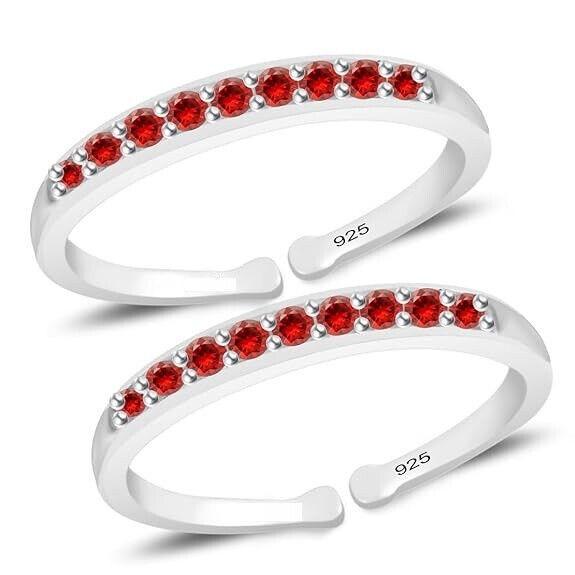 

@ 92.5 Sterling Silver Toe Ring Chutki Bichiya For Women 1Pair