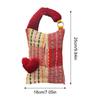 Tissue Box Holder For Car Colorful Heart Pattern Car Paper Organizer Napkin Holder Creative Soft Car Organization Accessories