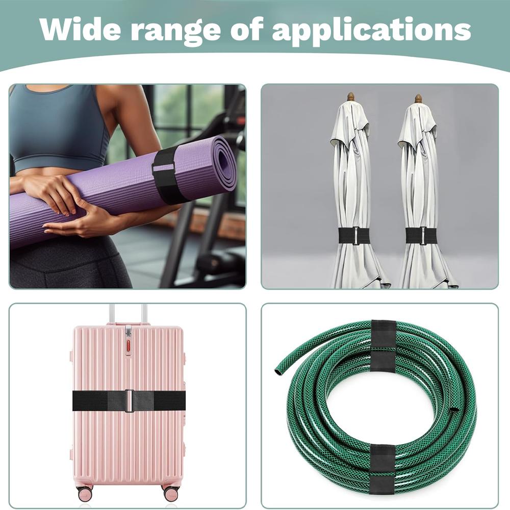Hooked Velcro Velcro cable ties, fishing equipment, fixed rods, fishing rods/fishing nets, outdoor durable storage straps