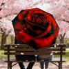 1PC Rose Petals Umbrella-8-Rib Reinforced, Automatic Open, Lightweight & Durable, Cute Fashion Accessory for Outdoor-A1305
