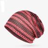 Women's Lightweight Handmade Hollow Crochet Head-Wrapping Hat Casual Breathable Fashion Versatile Lace Woven Slouchy Pull-On Hat