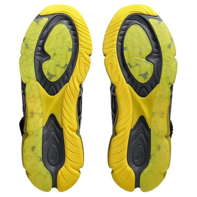 Cecilie Bahnsen x ASICS Gel Quantum 360 8 Silber Schwarz Gelb Unisex Sneaker 1203A638-021