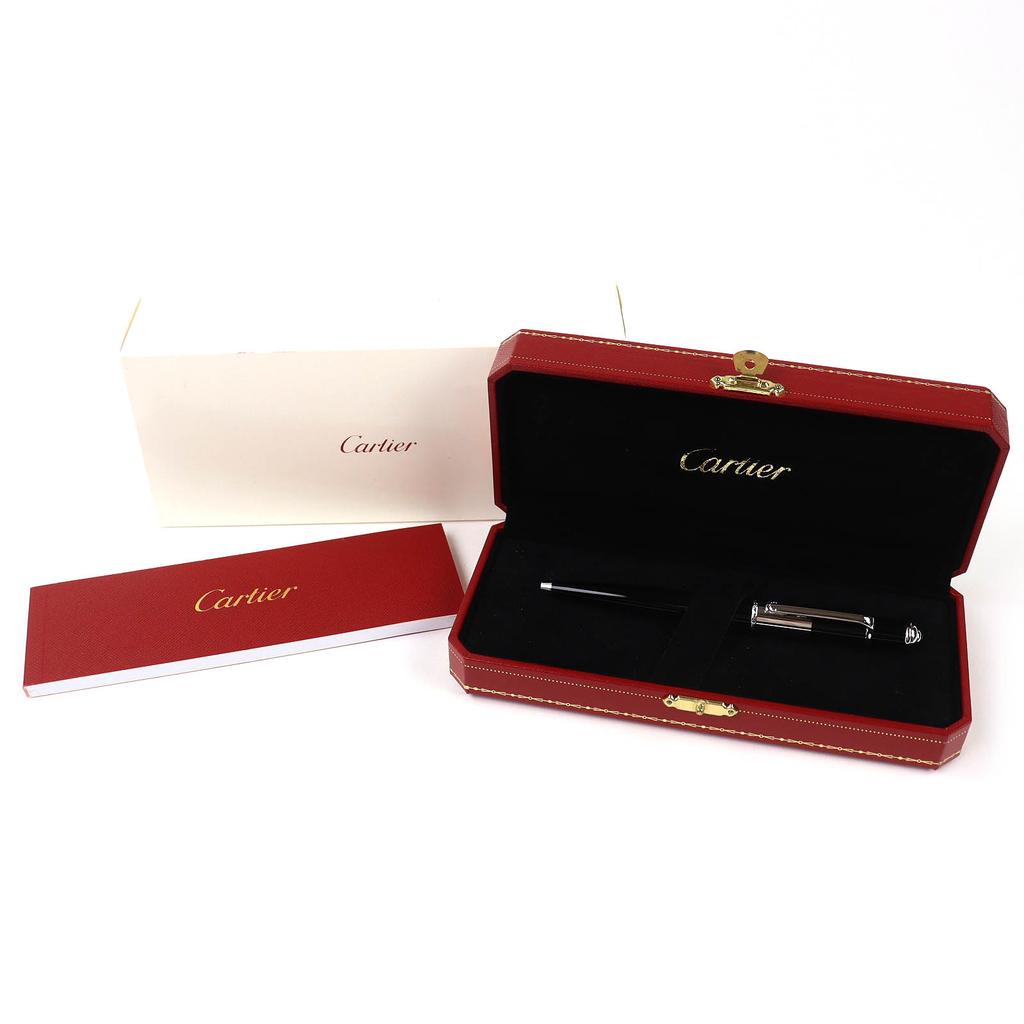 Excellent Cartier Ballpoint pen Diaboro de Cartier Logotype Decor ST180121 Used