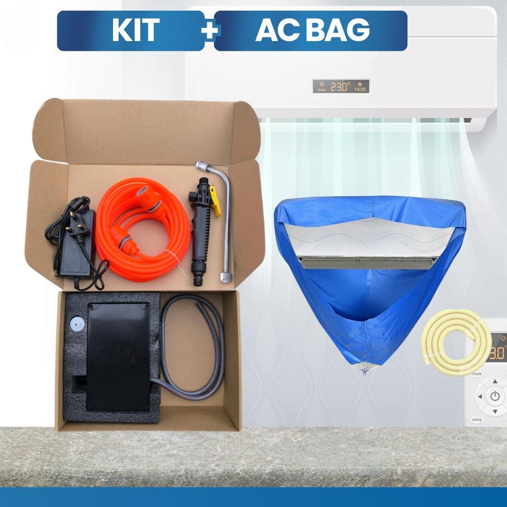 High Pressure Aircon Servicing Kit (Chemical Cleaner / Cleaning / Service kit) Version 3 Professional DIY Aircon Cleaning Tool