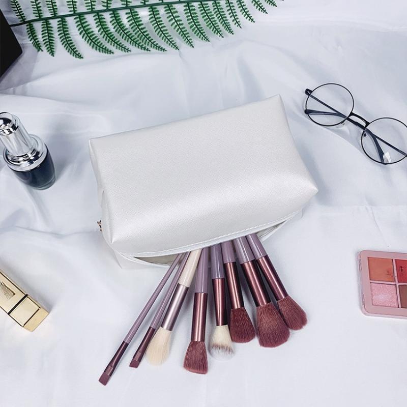 1pc PU Leather Cosmetic Bag Portable Toiletry Bags Waterproof Travel Make Up Bags for Women S/M/L Cosmetic Organizer Bags