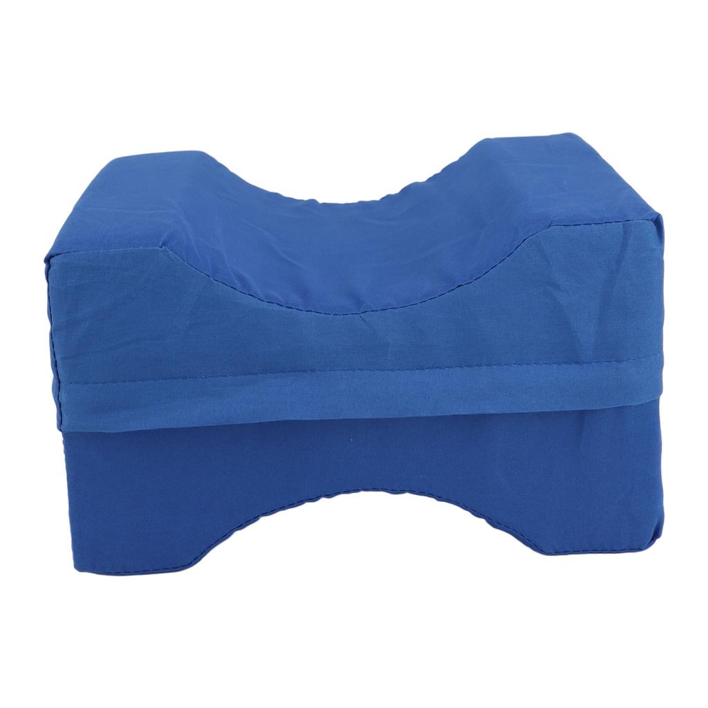 Knee Pillow for Side Sleepers Sponge Leg Positioner Knee Wedge Pillow with Detachable Cover for Hip