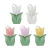Scented Candle Paraffin Wax Tulip-Flower Shaped Aromatherapy Candle for Wedding