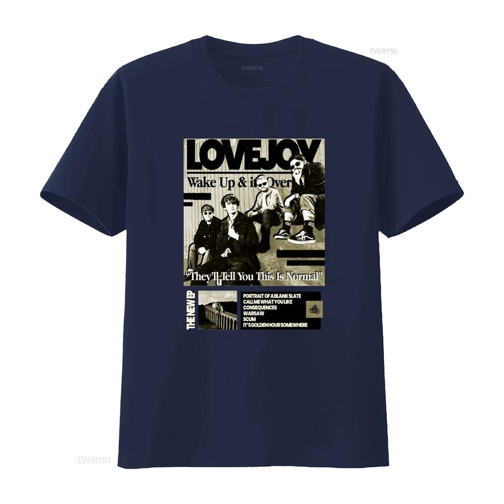Wake Up It's Over Pop Music Lovejoy Band Portrait  T Shirt All Sizes Vintage Washed Slightly Stylish Breathable Fashion