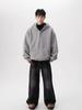 Unisex Heavyweight Half-Zip Hoodie: Trendy High-Street Design for Autumn/Winter