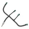 Car Fuel Injector Return Hose Pipe Injector Hose Leak Line For Select Model Replaces LR001327, LR051528, LR021915