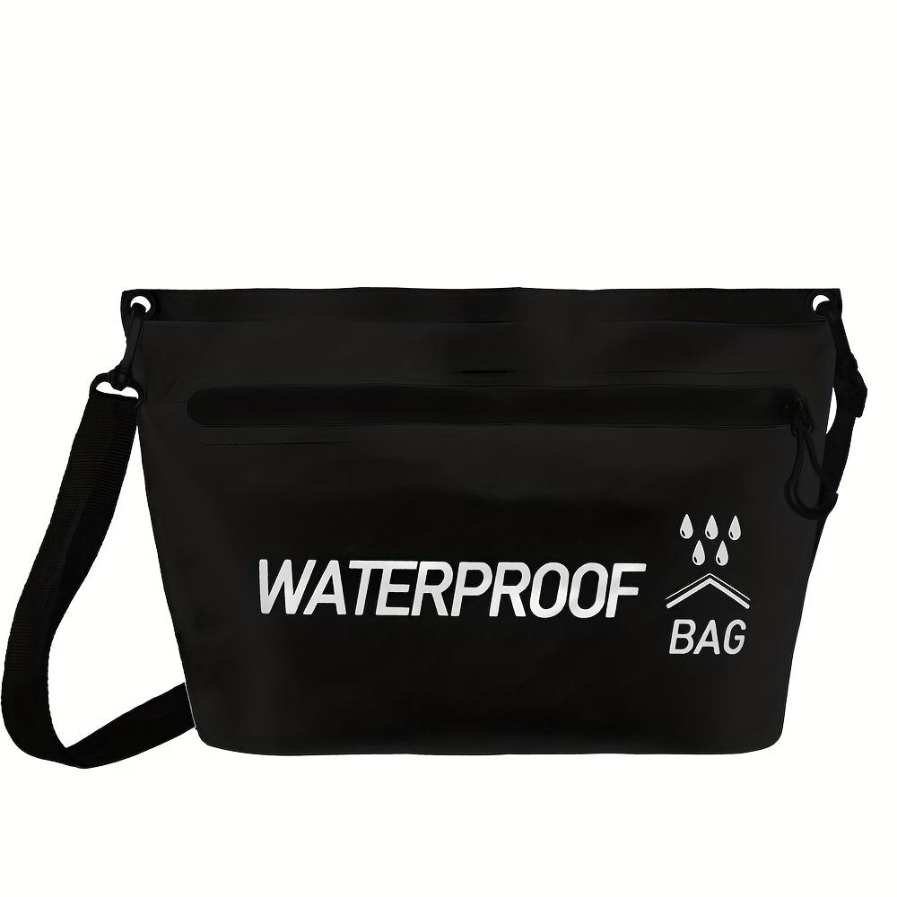 1pc Wash Sack Dry Bag Durable Swimming Rafting Kayaking Travel Zipper Handbag River Trekking Floating Boating Swimming Bag