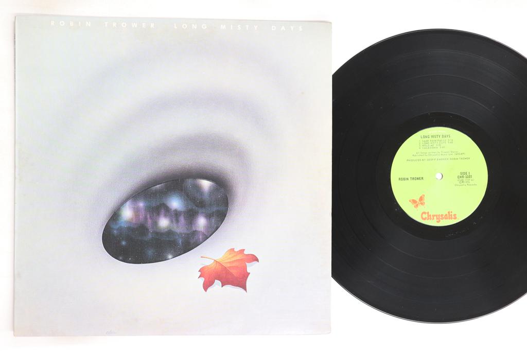 LP Record ROBIN TROWER - Long Misty Days CHR1107 CHRYSALIS 1976 US Rock Used