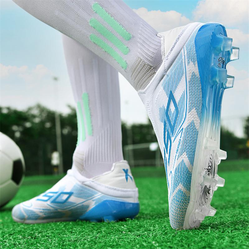 Men Football Boots New Cleats Sneakers Male Soccer Shoes  Breathable High Quality Training Sports  Comfortable Football Shoes