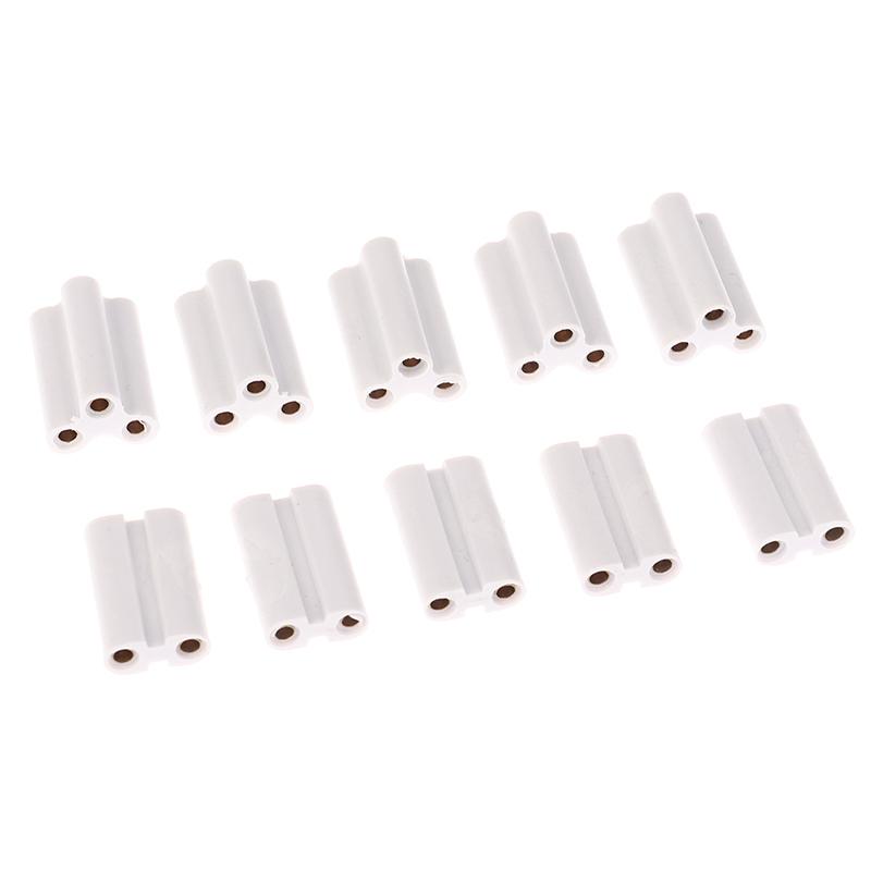 10Pcs Led Fluorescent Connector Joint Unit For T5 T8 Tube Lamp 2 Pins 3 Pins