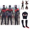 Breathable And Stretchable Spider Miles Morales Costume For Kids And Adults