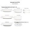 16-Piece Non-Stick Cookware Set with Detachable Handles