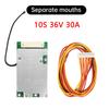13S 10S 30A 50A 60A BMS protection board  same port split port with balanced electric vehicle lithium battery protection board
