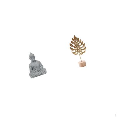 Monkey Statue Metal Figurine Buddhist Collectible Abstract Sculpture Creative Ornament for Hotel
