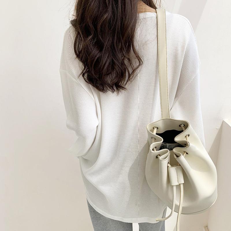 Ocazional, vafre, carouri, tricouri pentru femei, primăvară, vară, mâneci întregi, cu decolteu în V, tricouri pentru femei, maiuri