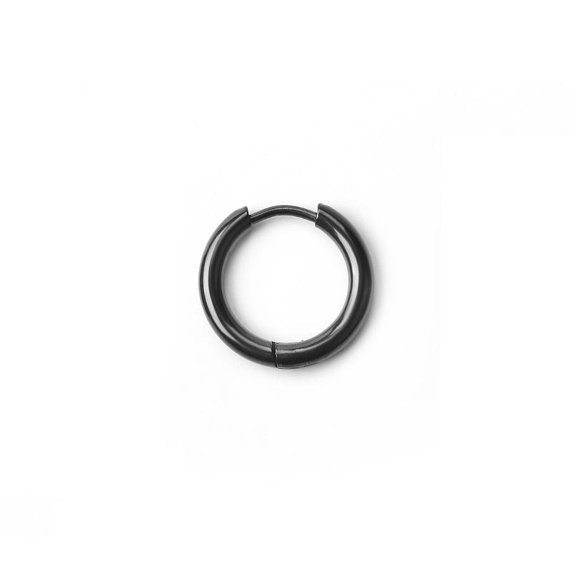 Trendy Hip-Hop Punk Stainless Steel Men's Ear Clip Earrings