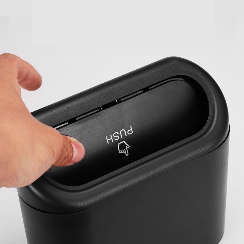 Auto Prullenbak voor Tesla Model 3/Y/S/X 2023 Draagbare Afvalbak Camping Bak Vuilniszakken Verzamelen Telefoon Parapluhouder Prullenbak