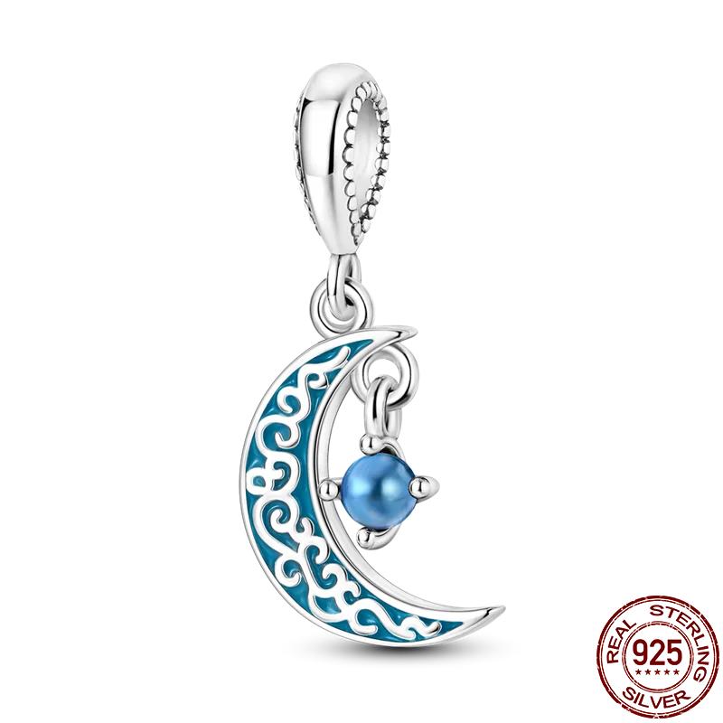 Copper Couple Lovers Sisters The Swing Pendant Charms Fit Original Bracelet Diy Bead Women Jewelry Gift