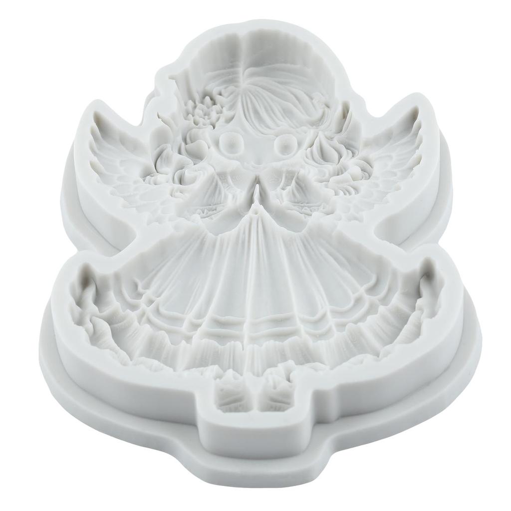 Formy silikonowe Anioł Aniołek Forma do fondantu Narzędzia do dekoracji ciast Topper na babeczki Czekolada Cukierki Rękodzieło Pasta cukrowa Polimerowa glina